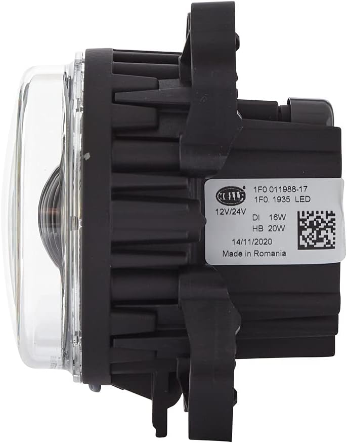HELLA - LED/DE-Fernscheinwerfer - 90mm Performance L4060 - ECE-R112/E1 3831/ECE-R10/E1 7 - 1F0 011 9