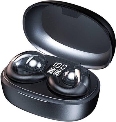 Open Ear Kopfhörer kabellos Bluetooth Mini Luftleitung Knochenschall Sportkopfhörer mit Mic Noise Ca