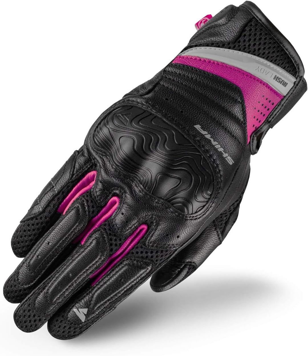 SHIMA RUSH Motorradhandschuhe - Atmungsaktive, Verstärkte, Stadt, Sommer, Touchscreen Handschuhe mit