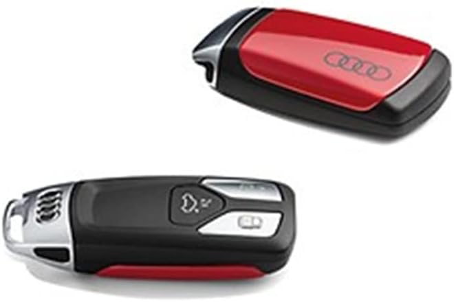 Audi 8W0071208Y3U Schlüsselblende Cover, mit Ringe Logo, nur für Schlüssel 4M0959754 8W0959754 8S095