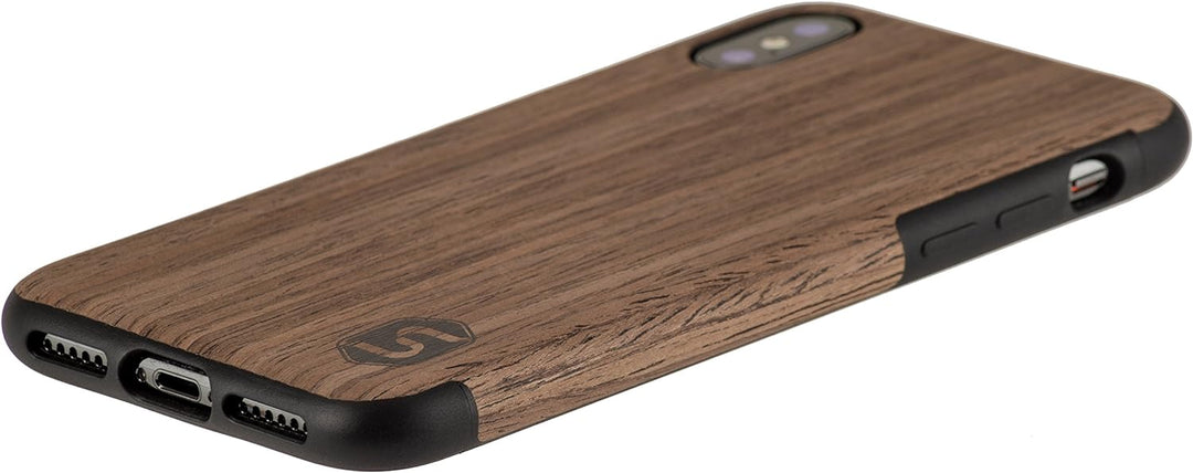 Sebastian Sturm Maxi Handyhülle für iPhone X/XS Black Walnut