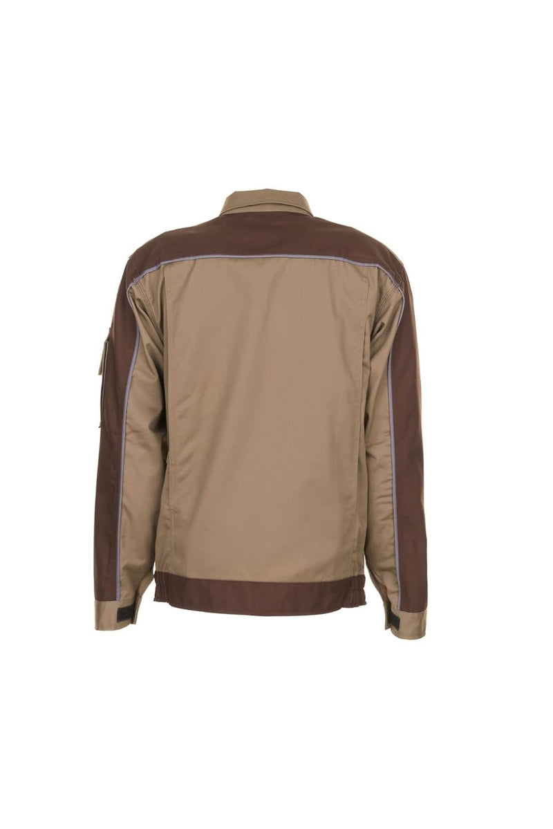 Planam Highline Herren Bundjacke khaki braun zink Modell 2314 Grösse 56 Khaki/Braun/Zink 56, Khaki/B