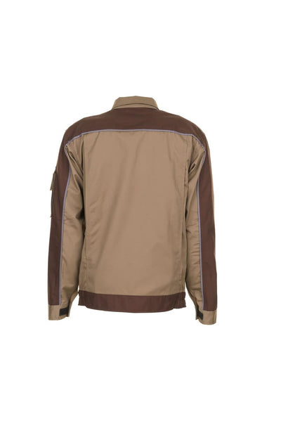 Planam Highline Herren Bundjacke khaki braun zink Modell 2314 Grösse 68 Khaki/Braun/Zink 68, Khaki/B