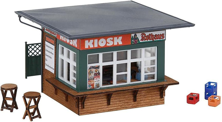 Faller FA120303 Kiosk Modellbausatz, Zubehör, Mehrfarbig, Large