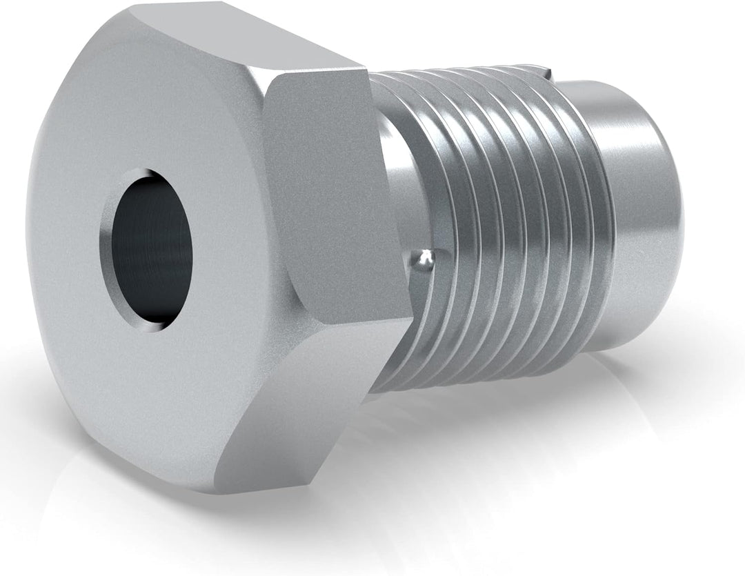 100x Verschraubung M10 x 1 für Bremsleitung 4,75 mm Bördel F Typ A Profi Verbinder DIN/ISO 1651 konf