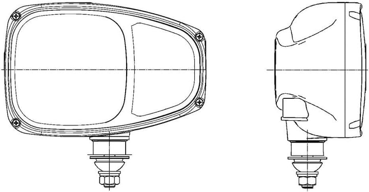 HELLA - Glühlampe-Hauptscheinwerfer - Combi 220 - 24V - geschraubt - Stecker: DEUTSCH Stecker - link