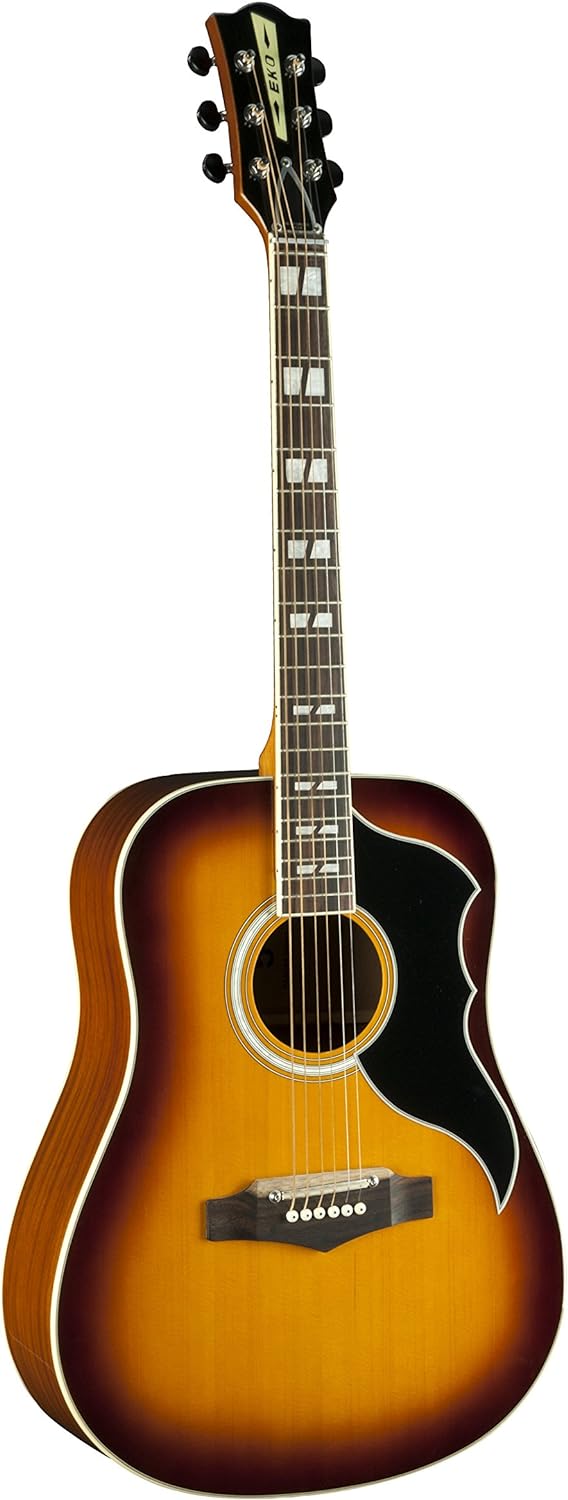 EKO Guitars 06217128 Ranger VI Dreadnought Honig Burst, Honig Burst