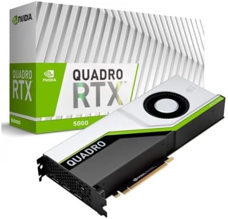PNY Quadro RTX 5000 Professional Grafikkarte 16GB GDDR6 PCI Express 3.0 x16, Dual Slot, 4x DisplayPo
