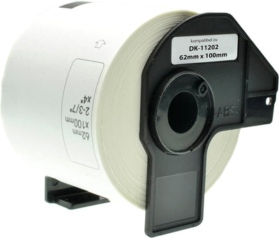 Logic-Seek 20x Versand-Etiketten kompatibel für Brother DK11202 - je 300 Stück - 62mm x 100mm P-Touc