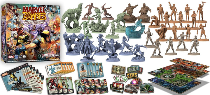 Marvel Zombies X-Men Resistance (Core Box) – Strategie-Brettspiel, kooperatives Spiel für Kinder und