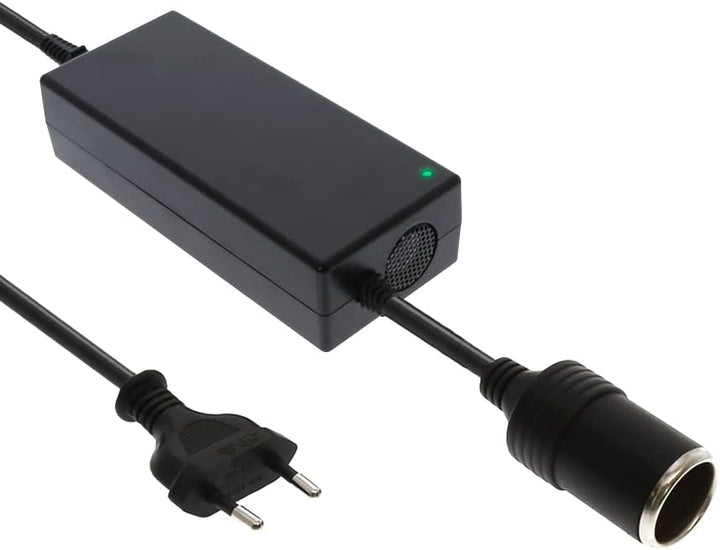KFZ Netzadapter, 120W | 10A | 12V, Spannungswandler, Gleichrichter mit Zigarettenanzünder-Buchse 10