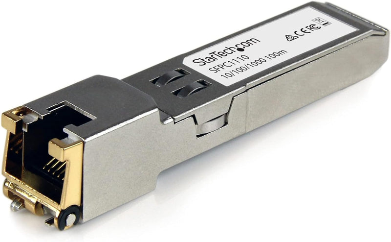 StarTech.com Cisco kompatibles Gigabit RJ45 Kupfer SFP Transceiver Modul - Mini-GBIC Gigabit Kupfer,
