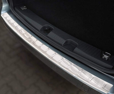 Ladekantenschutz aus Edelstahl mit 3D Abkantung passend für VW Caddy V ab 11/2020/Ford Tourneo Conne