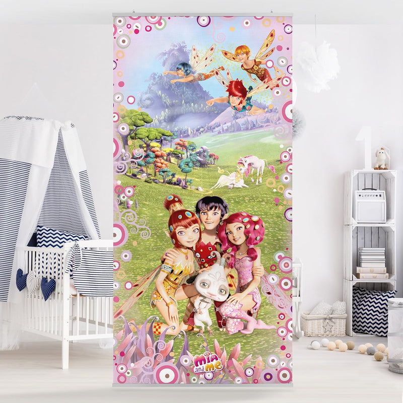 Raumteiler Kinderzimmer Mia and Me Mia´s magische Welt 250x120cm ohne Halterung