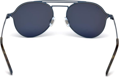 WEB Unisex-Erwachsene WE0230 90X 56 Brillengestelle, Blau (Blu LucBlu Specchiato), 56.0