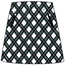 Daily Sports Da. Scotty Wind Skort 45 cm 943/236 schwarz-weiss Gr.36