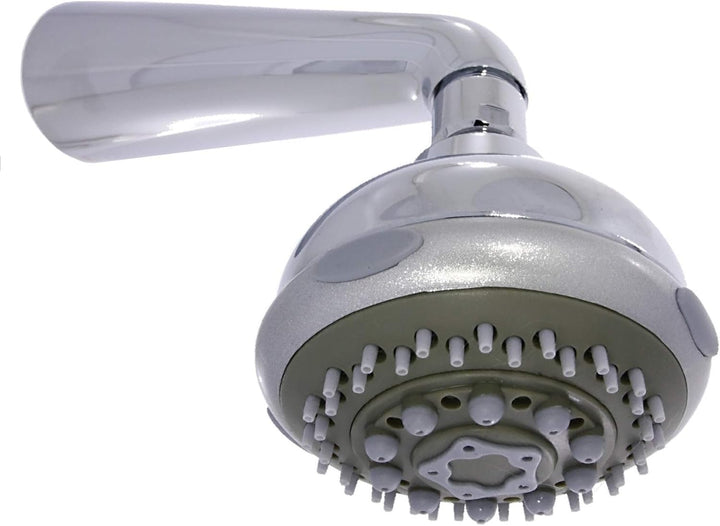 Duschkopf Set Wandarm mit Brausekopf mit Antikalkdüsen/Kopfbrause Wandbrause