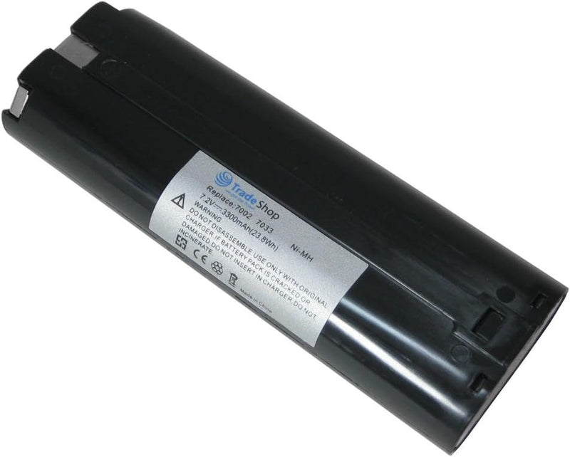 Hochleistungs Ni-MH Akku 7,2V / 3300mAh für Makita 6075D 6075DW 6072DW 6172D 6172DW 6710DW 6900DW 69