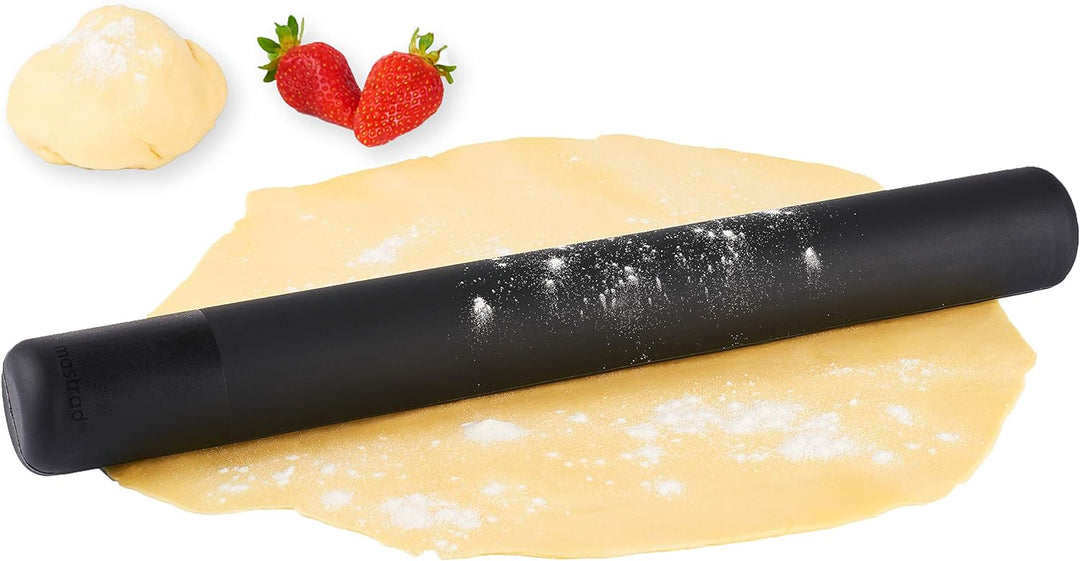 Mastrad Teigroller – hochwertiges Nudelholz (41cm) – mit Anti-haft Funktion – aus BPA-freiem Silikon