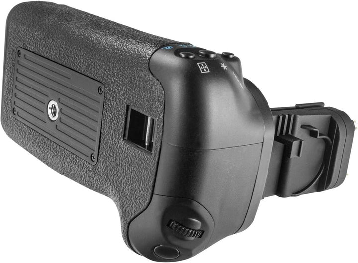 Batteriegriff kompatibel mit Canon EOS 60D, 60Da - ersetzt BG-E9, BG-E9H inkl. 2X Akkuschalen und Fe