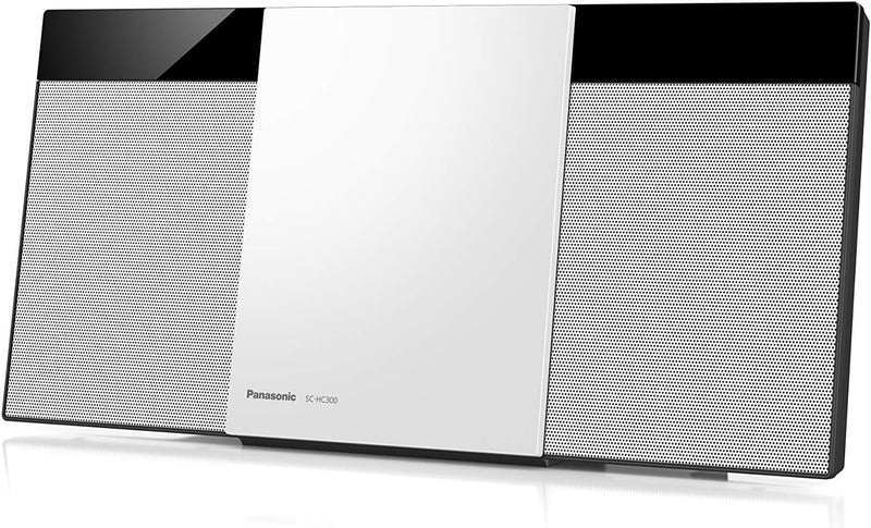 Panasonic SC-HC300 Home Audio Micro System 20W Schwarz, Weiss - Home-Stereoanlagen (Heim-Audio-Mikro