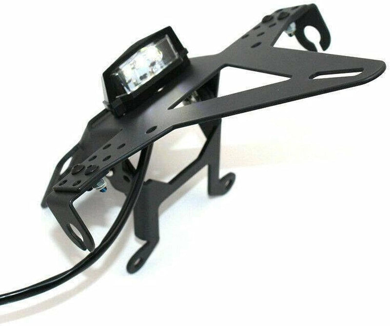 LED-Licht Motorrad Kennzeichenhalter Nummernschildhalter Für Universal Für YZF R1 R3 R6 R15 R25 Fz6