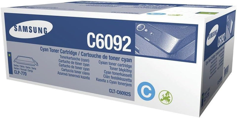 HP CLT-C6092S (SU082A) Original Toner Cyan (Hohe Reichweite, Kompatibel mit: CLP-770ND, 775ND), cyan