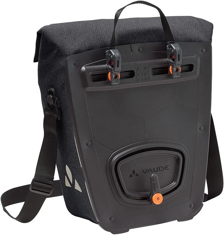 VAUDE ReCycle Commute Single - Fahrradtasche - 1 Hinterradtasche (20 Liter) - wasserdicht - Made in
