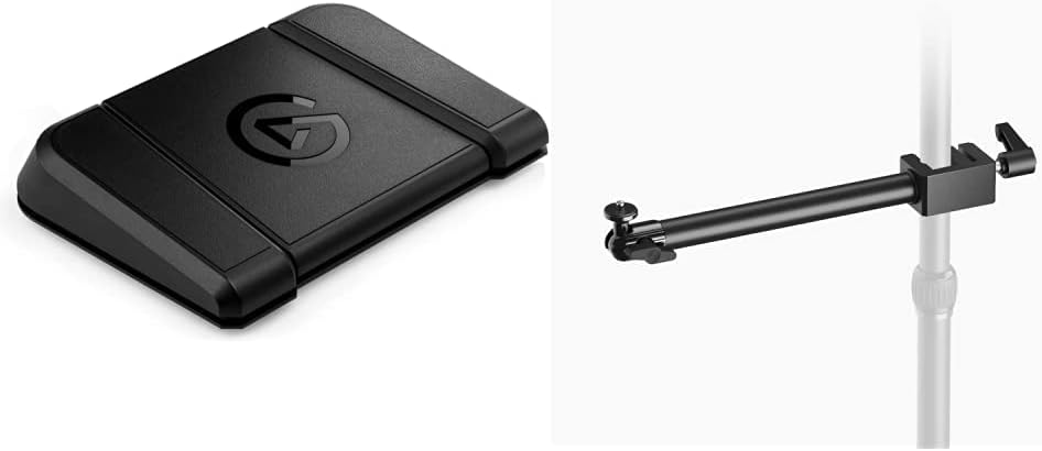 Elgato Stream Deck Pedal – Freihand-Studio-Controller, 3 Makro-Fusspedale, 20GBF9901, Schwarz & Soli