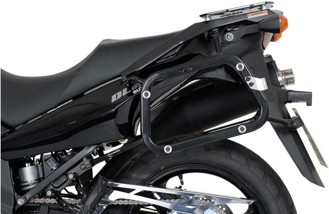 SW-MOTECH EVO Kofferträger, QUICK-LOCK Funktion, Schwarz für Suzuki DL 650 V-Strom (04-10)