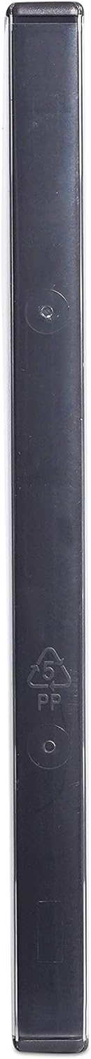 DVD-Doppelhüllen von DragonTrading®, 14 mm, schwarz, 100 Stück