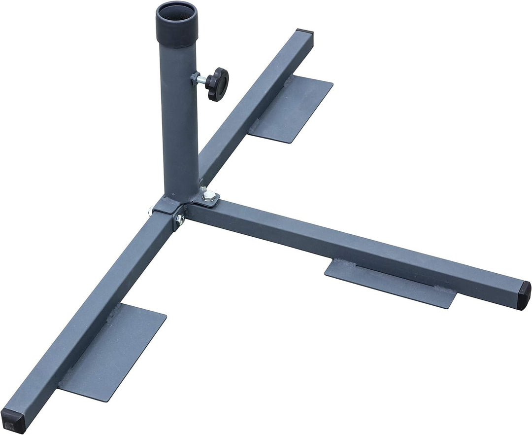 Schneider Balkon-Plattenständer für Wegeplatten, 864-00, anthrazit, Stahl, 2 kg