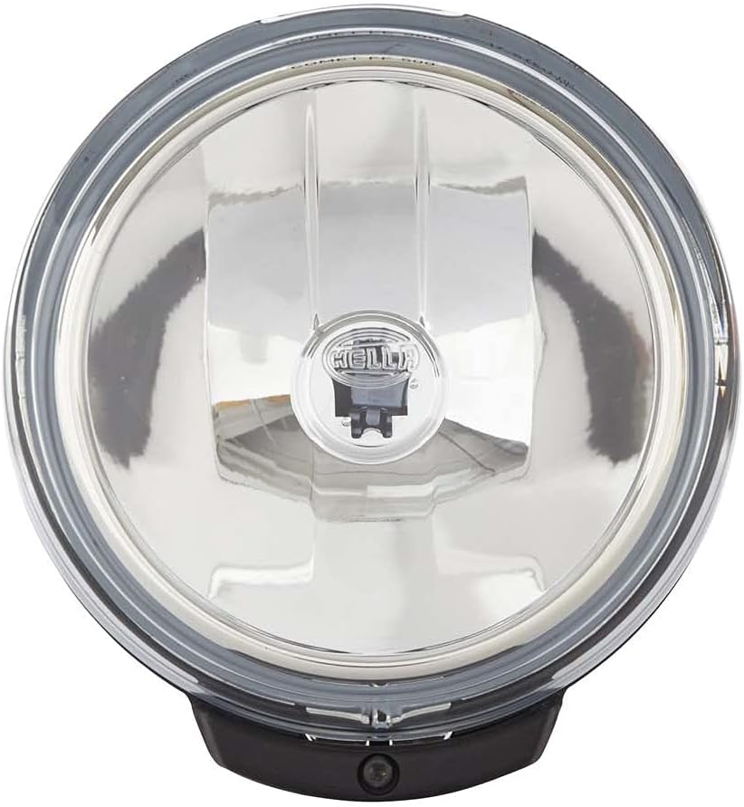 HELLA - FF/Halogen-Fernscheinwerfersatz - Comet FF 500 - 12V - rund - Anbau - glasklare Streuscheibe
