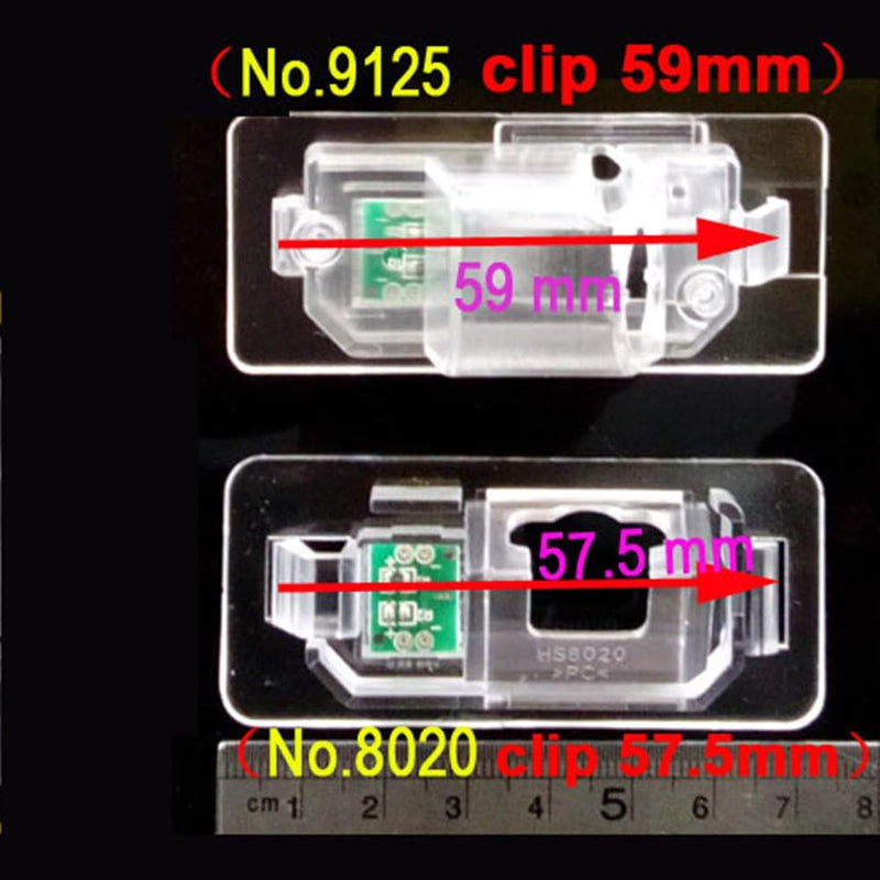 Kalakus Auto Rückfahrkamera Einparkhilfe Fahrzeug-Spezifische Kamera mit Wasserdicht integriert in N