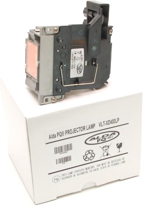 Alda PQ-Premium, Beamerlampe/Ersatzlampe kompatibel mit VLT-XD400LP, 915D035O10 für Mitsubishi ES100