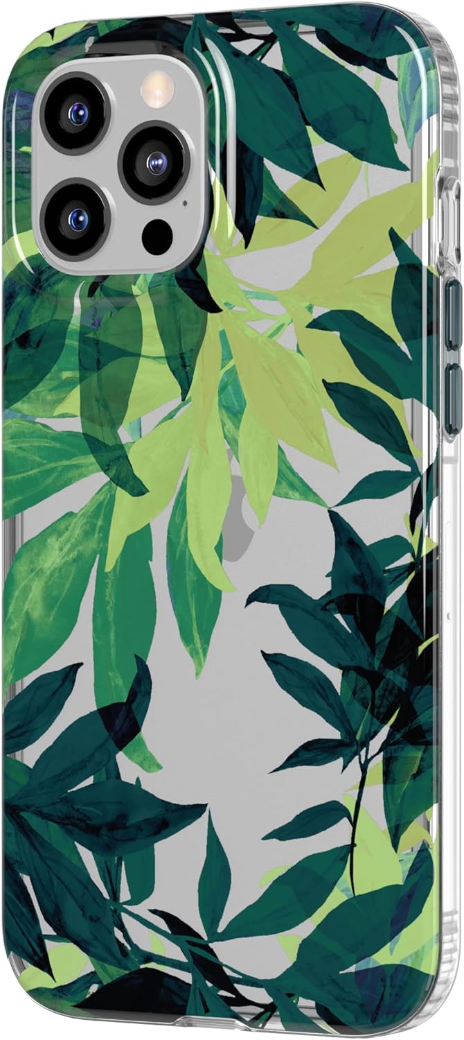 tech21 Evo Art Botanical Garden für iPhone 12 Pro Max - Schutzhülle mit 3 m Multi-Drop-Schutz und ex