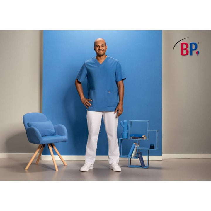 BP 1763-241-0116-Mn Unisex Überzieh-Kasack, Superleichter Stoff, 150,00 g/m² Stoffmischung mit Stret