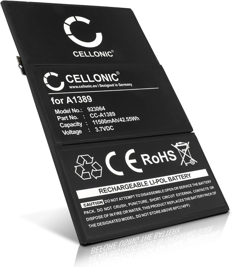 CELLONIC® Ersatz Akku A1389 für Apple iPad 3/4 11500mAh + Werkzeug-Set Ersatzakku für Tablet PC Batt