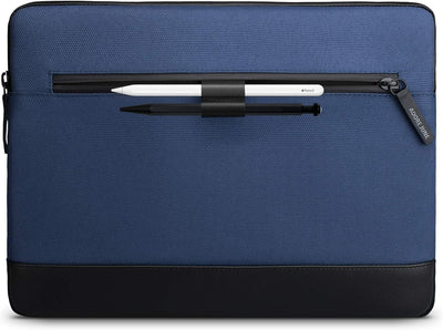 Adore June 14 Zoll Bent Laptop Tasche Blau kompatibel mit MacBook Pro 14 2023 2021, Nachhaltige Recy