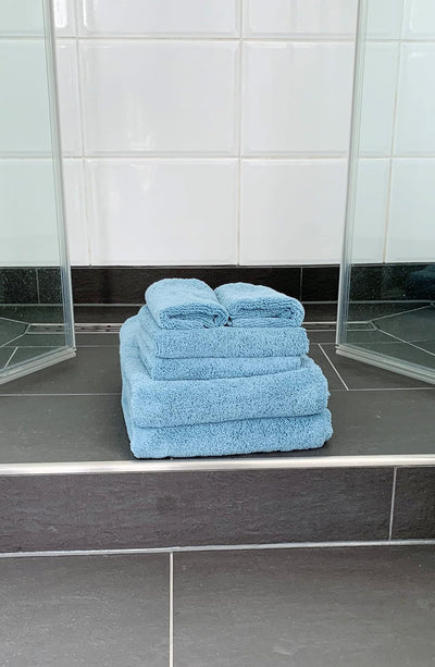 Glart 49M4B saugfähige Mikrofaser Handtücher in Premium Qualität. Trocknen Haut & Haare einfach nur