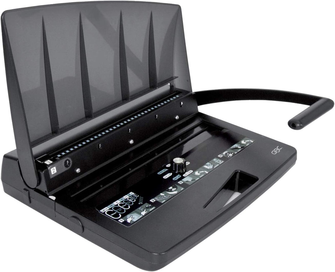 GBC 4400402 WireBind W15 Drahtbindegerät 15 Sheet Punch Capacity, 15 Sheet Punch Capacity