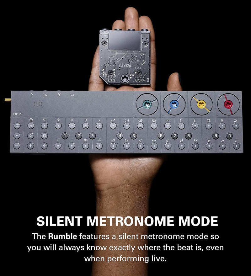 Teenage Engineering Rumble Module Subwoofer für OP-Z für Sequencer (Synthesizer Vibrationsmodul einf