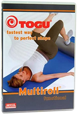 Togu Erwachsene Multiroll Functional schwarz inklusive DVD Sportgerät, 80 cm