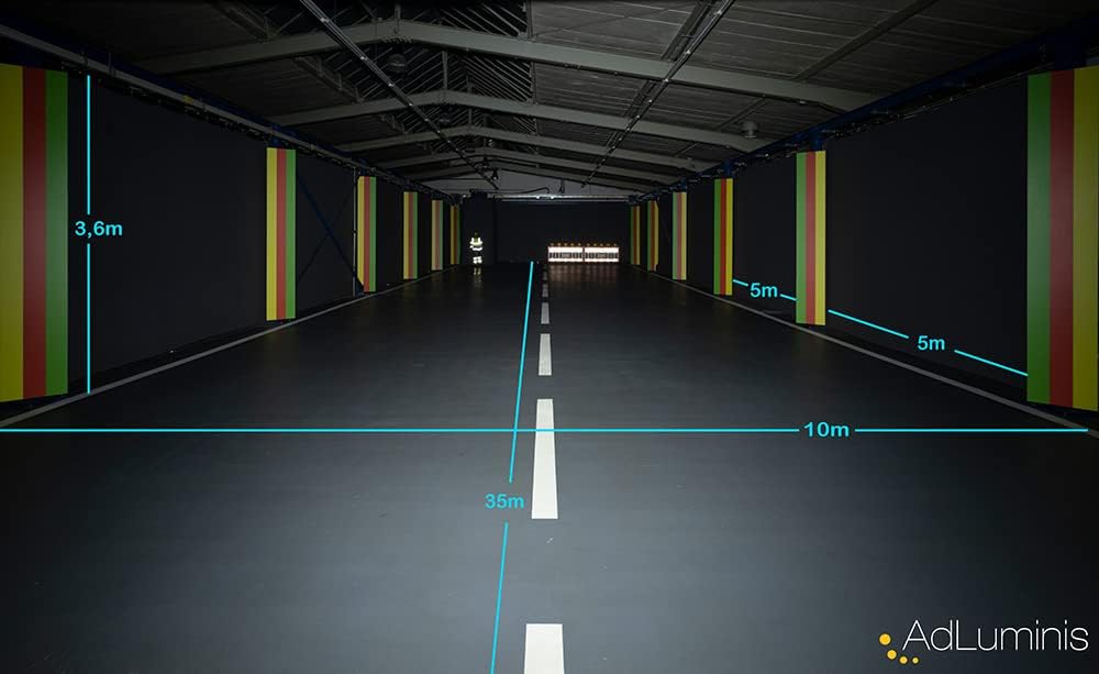 AdLuminis LED Rückfahrscheinwerfer 25 Watt 2700 Lumen, Arbeitsscheinwerfer mit ECE R23 Zulassung, 35
