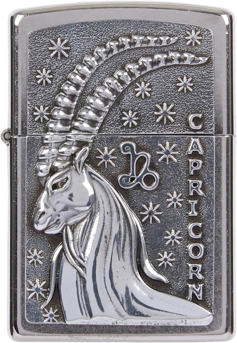 Zippo,2006506,PL AA8207 CapricornTierkr. V19 Feuerzeug,Messing, Design, 5,83,81,2