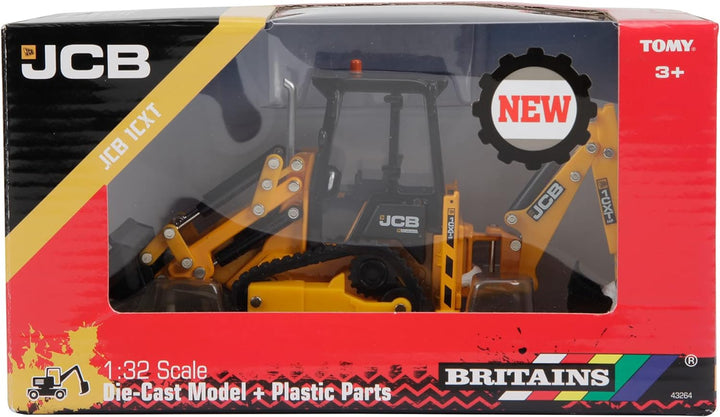 Britains (BRIFG) JCB 1CXT, Traktor Spielzeug, Sammler-Traktor Spielzeug, Traktorspielzeug Kompatibel