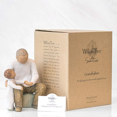 Enesco 26058 Willow Tree Figur Grossvater, Natur, Grossvater