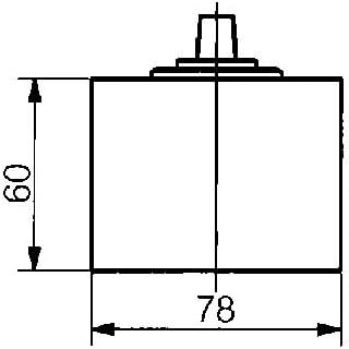 Automatischer Bodentürschliesser DORMA BTS 80, EN 3 mit Feststellung 75°-180°