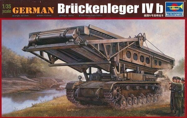 Trumpeter 00390 Modellbausatz German  Brückenleger IV b, Mittel
