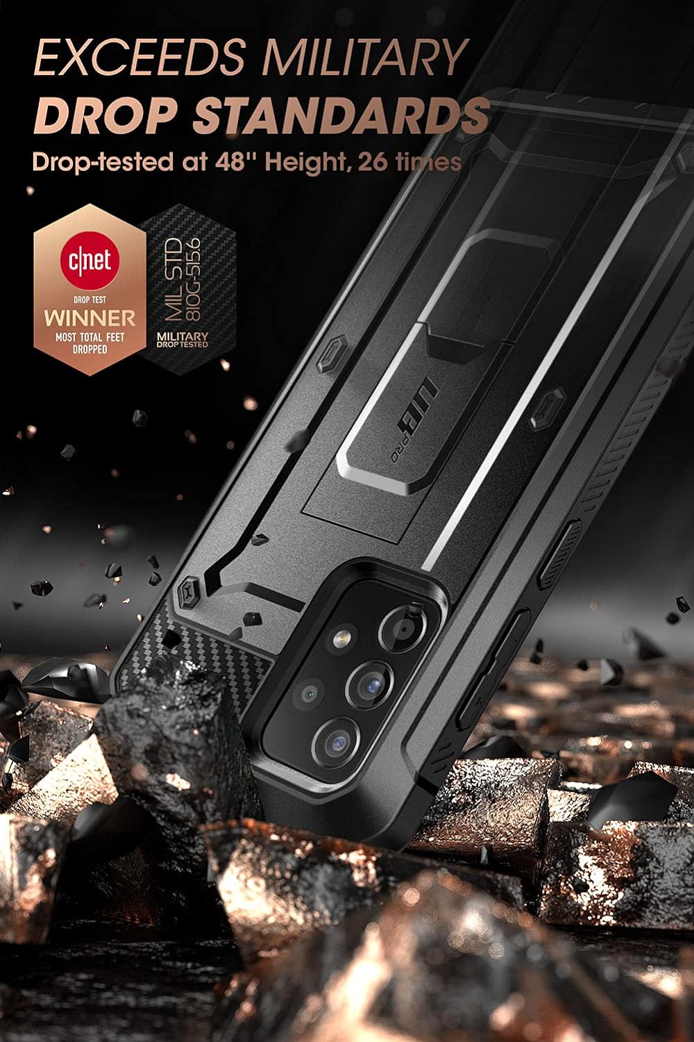 SupCase Outdoor Hülle für Samsung Galaxy A53 5G Handyhülle Bumper Case 360 Grad Schutzhülle Cover [U
